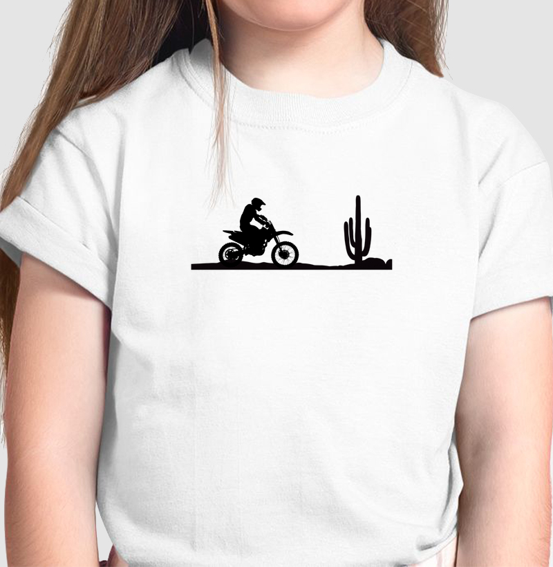 Camiseta Infantil Deserto Selvagem