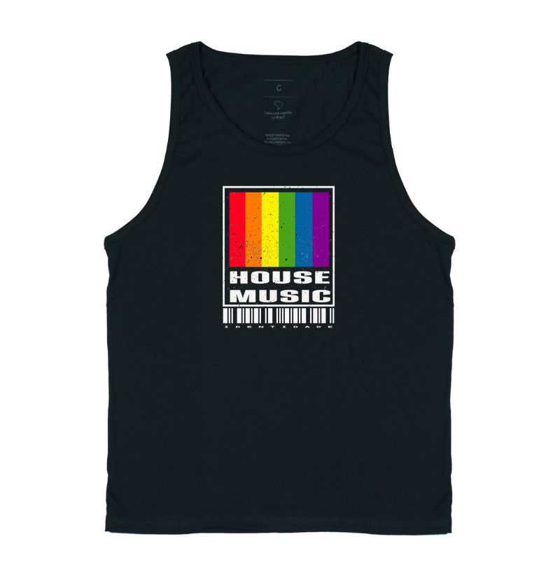 Camiseta House Music Identidade 