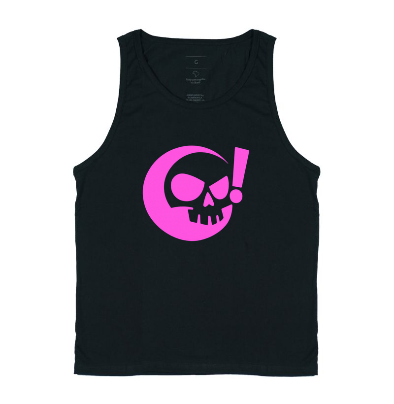 Neon Pink Skull Mark