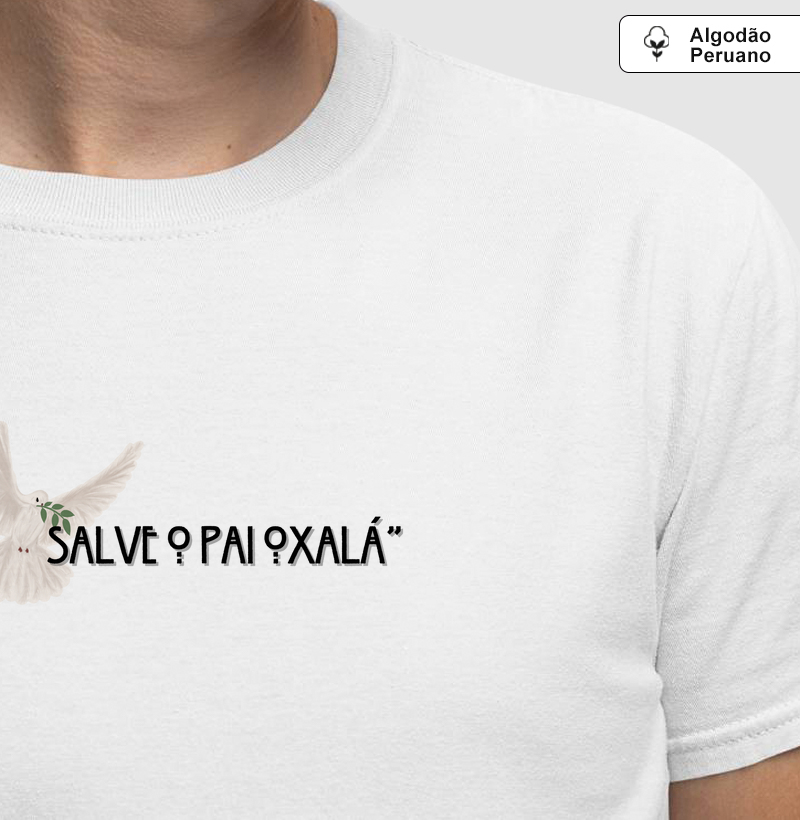 Estampa Epa Babá Pomba Branco Masc.