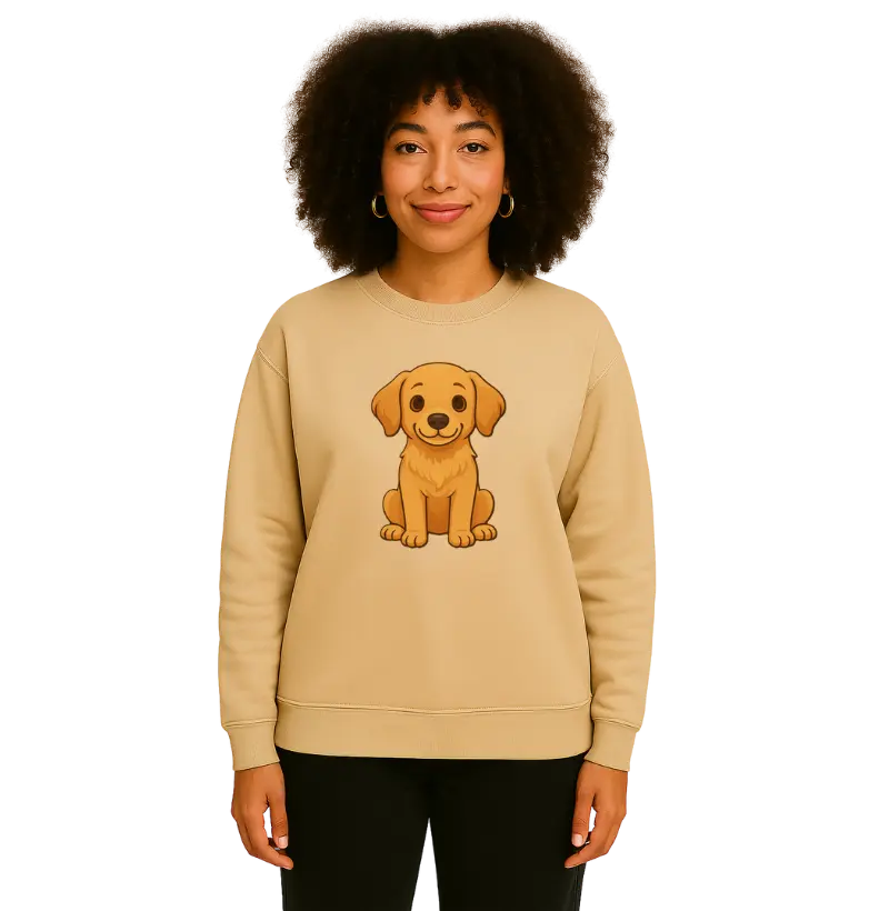 Casaco Golden Puppy - Coleção Carinho Animal
