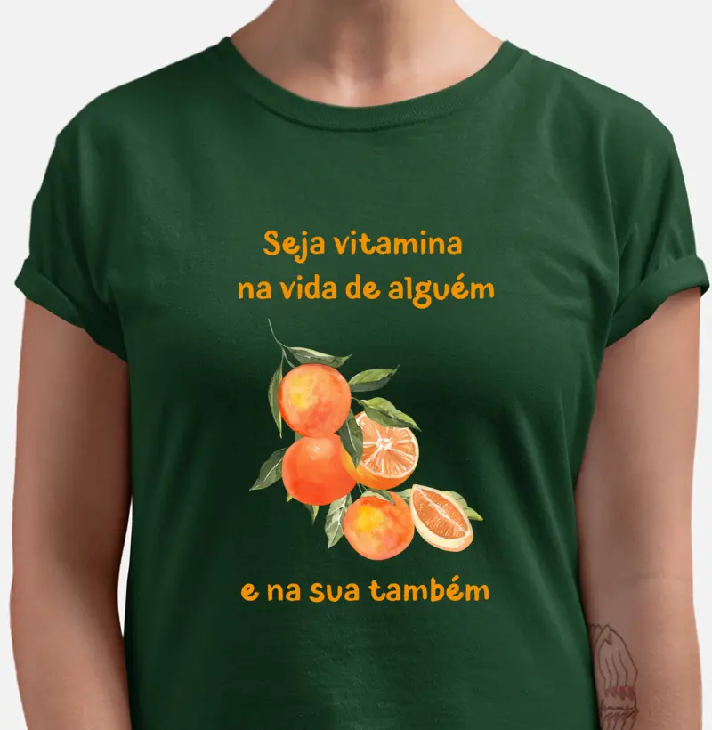 Seja vitamina na vida de alguém e na sua também