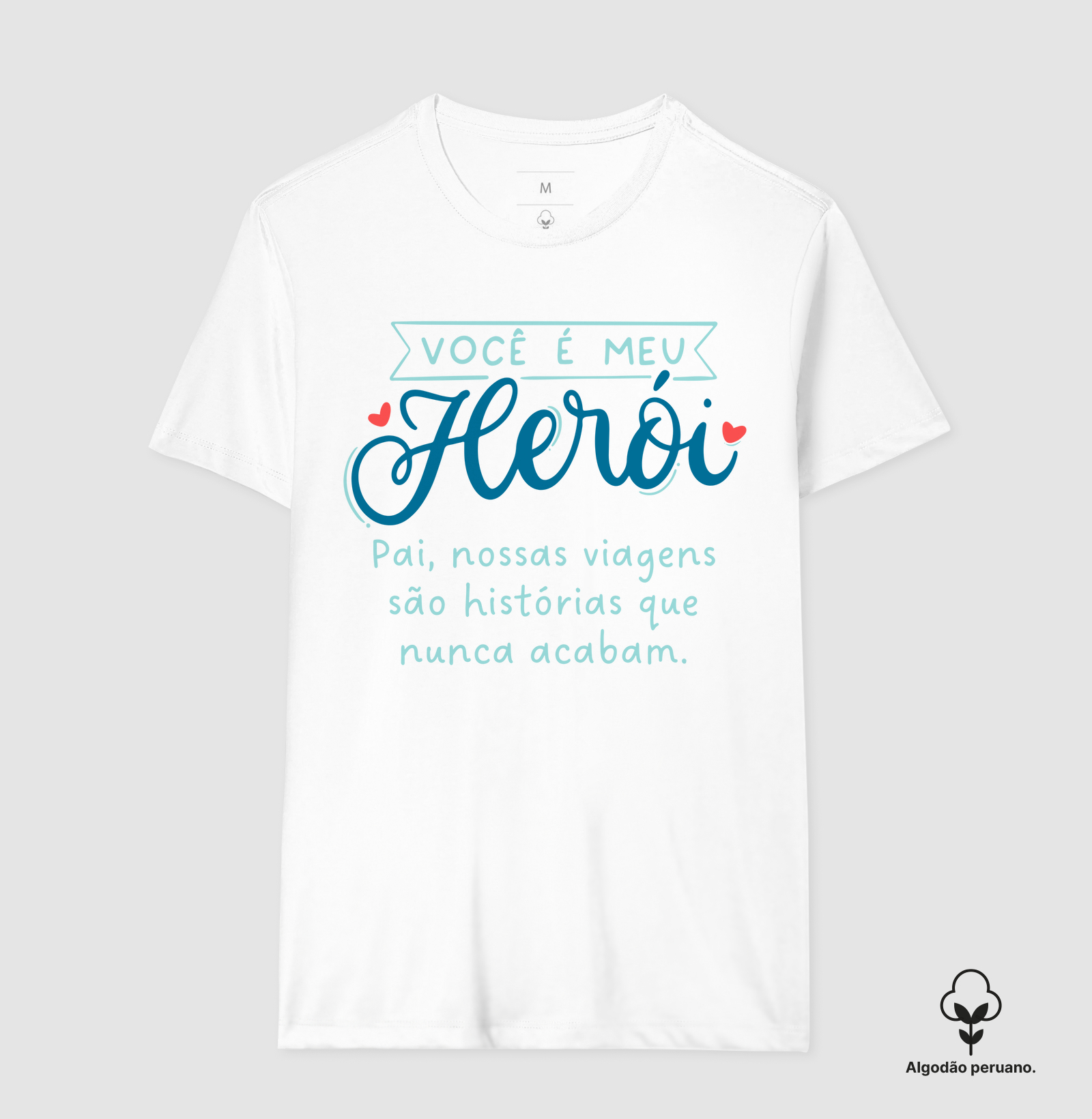 Camiseta Coleção Pai - Pai, nossas viagens são...