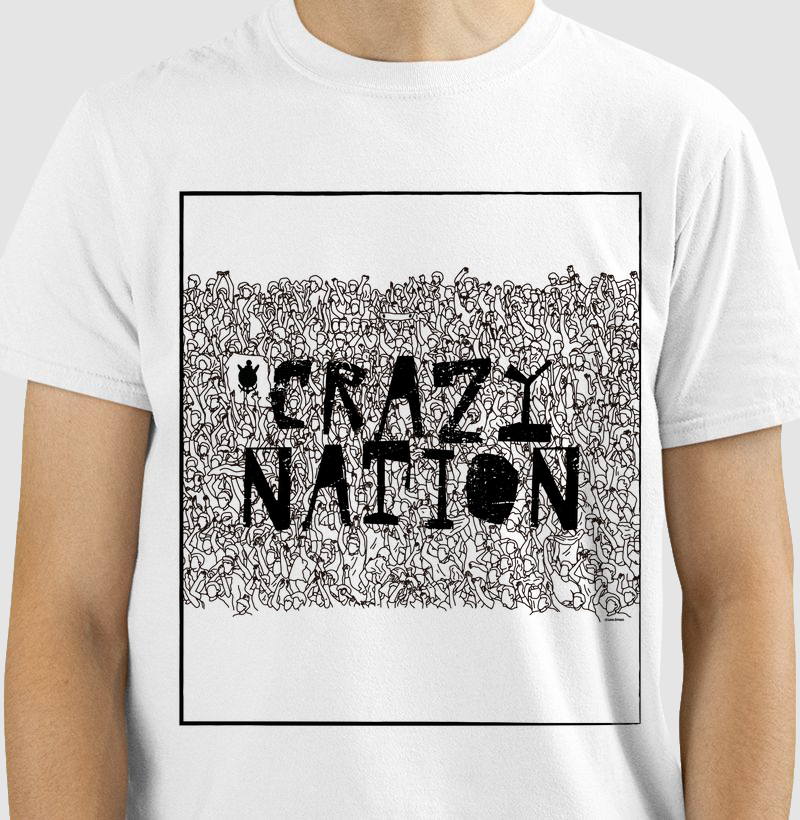 Camiseta Crazy Nation