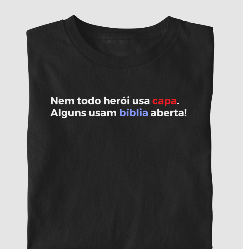 Nem todo herói usa capa