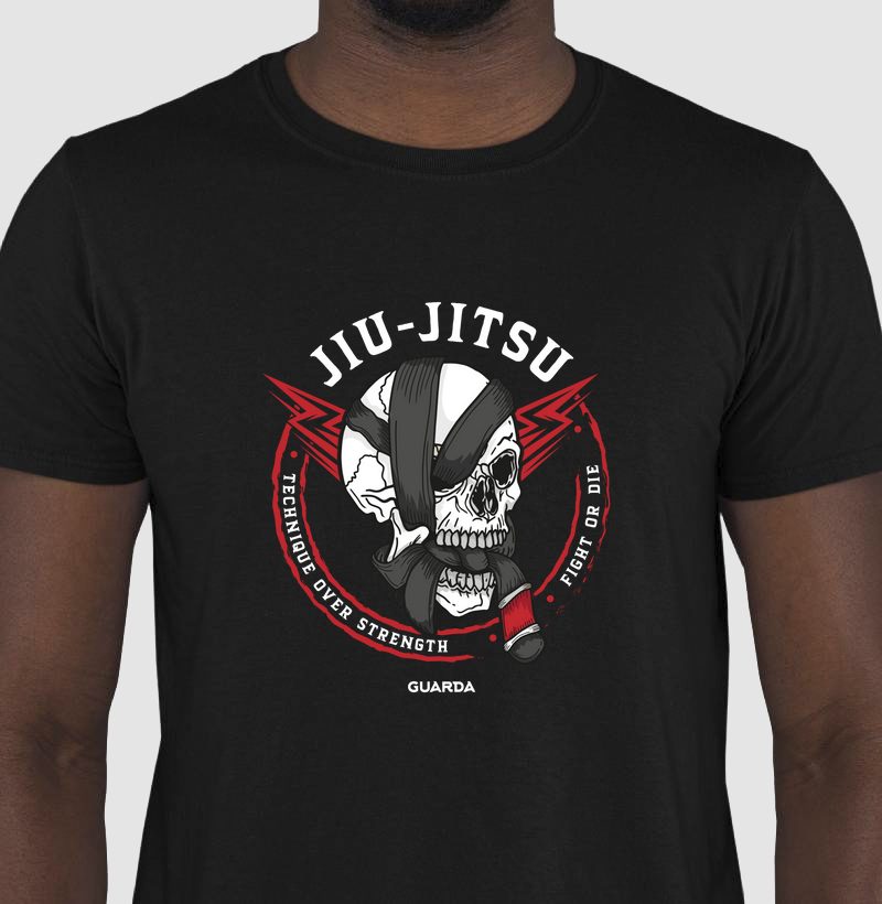 Camiseta Caveira Jiu-Jitsu
