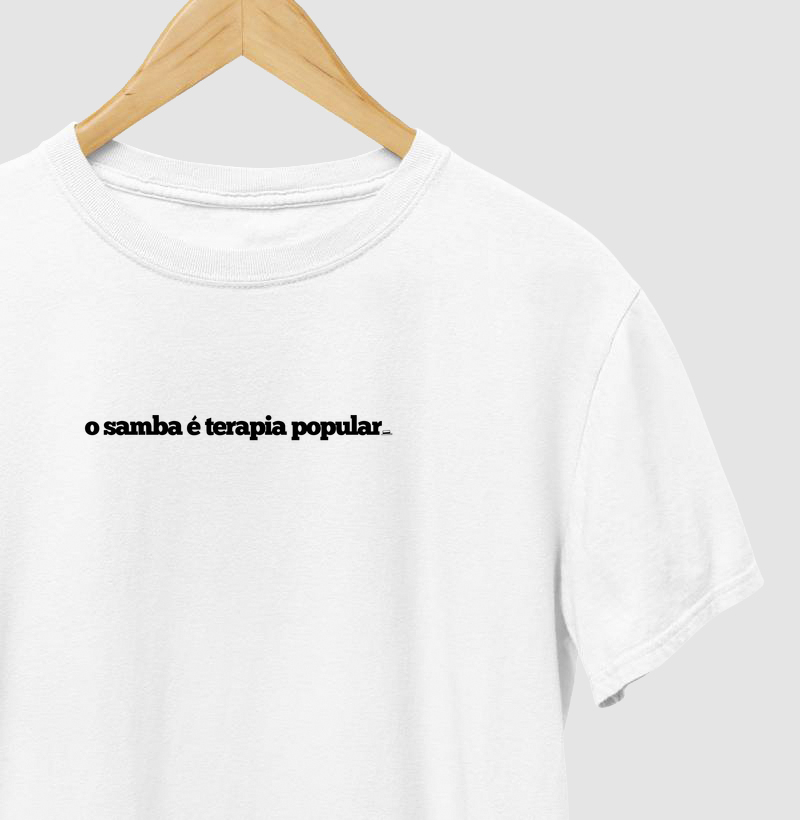 O samba é terapia popular