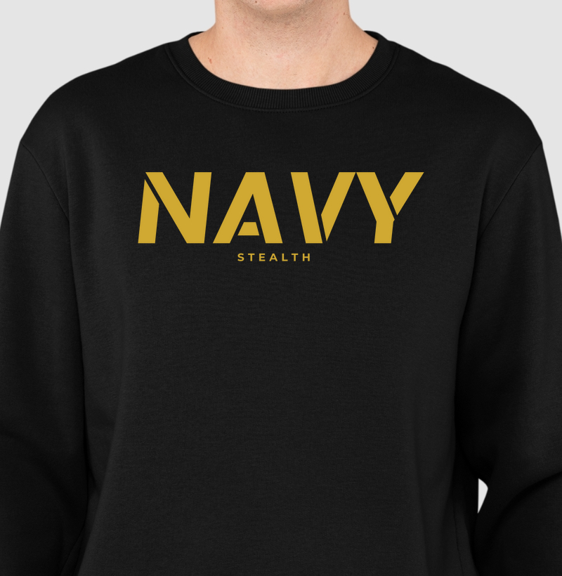 NAVY SWEATER