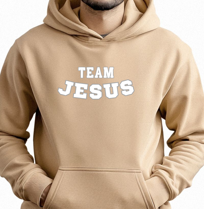 Moletom c/ capuz - Team Jesus
