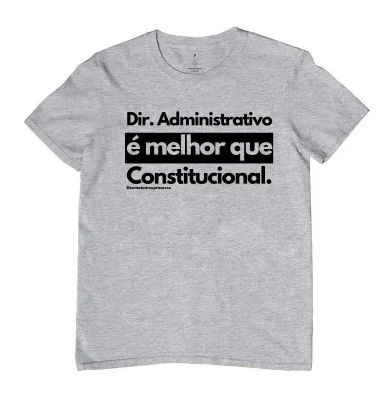 Direito Administrativo é melhor que Constitucional