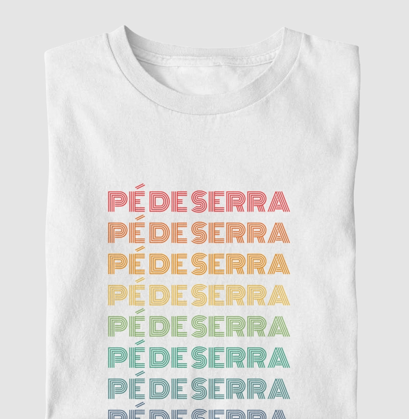 Pé de Serra Letreiro Retrô