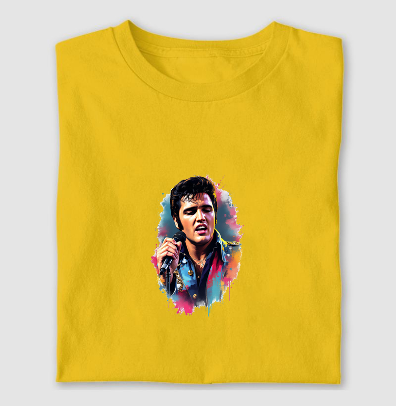 Camiseta Elvis Rei do Rock