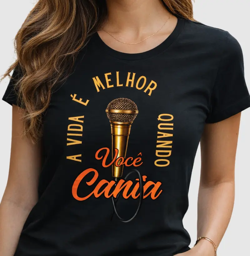 A vida é melhor quando você canta