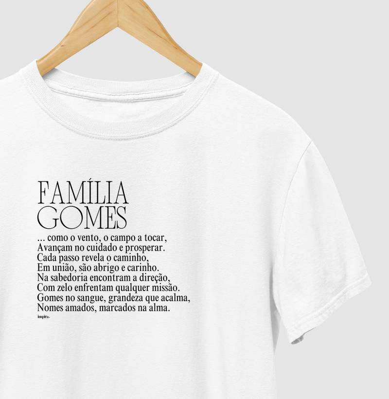 FAMÍLIA GOMES | Algodão Premium
