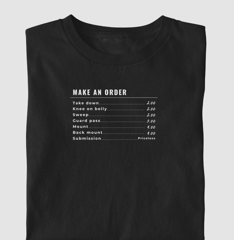Camiseta Make an Order