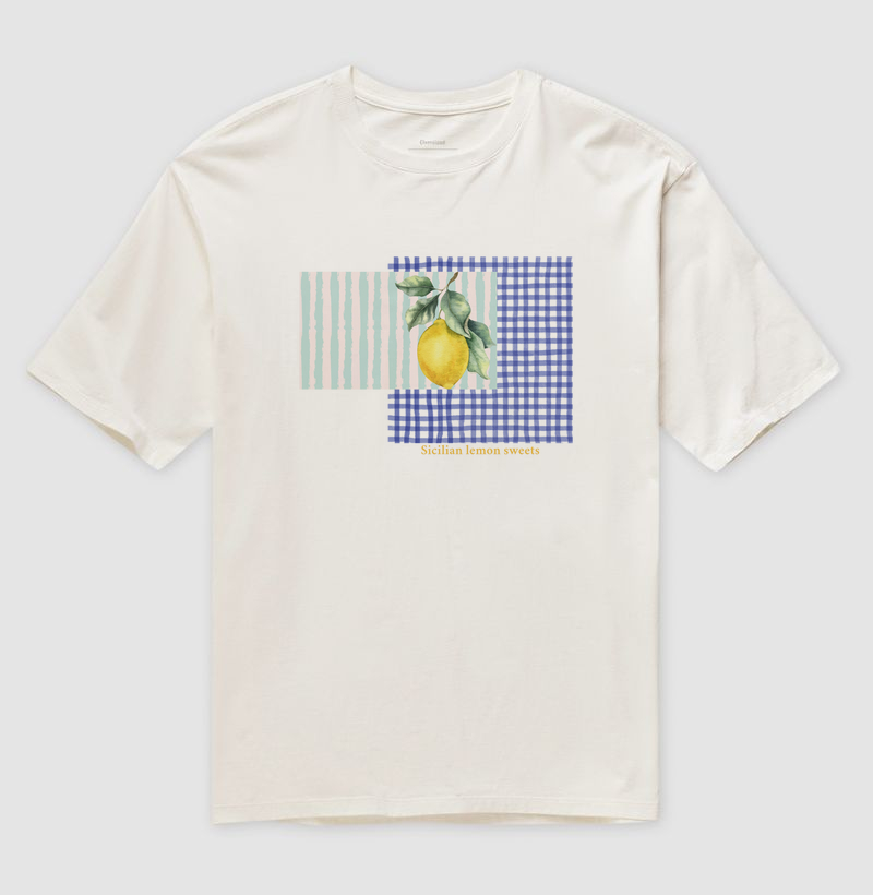 T-shirt limão siciliano