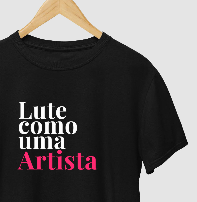 Lute como uma artista