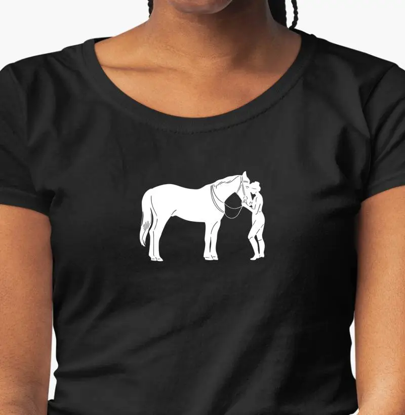 Mulher e seu Cavalo