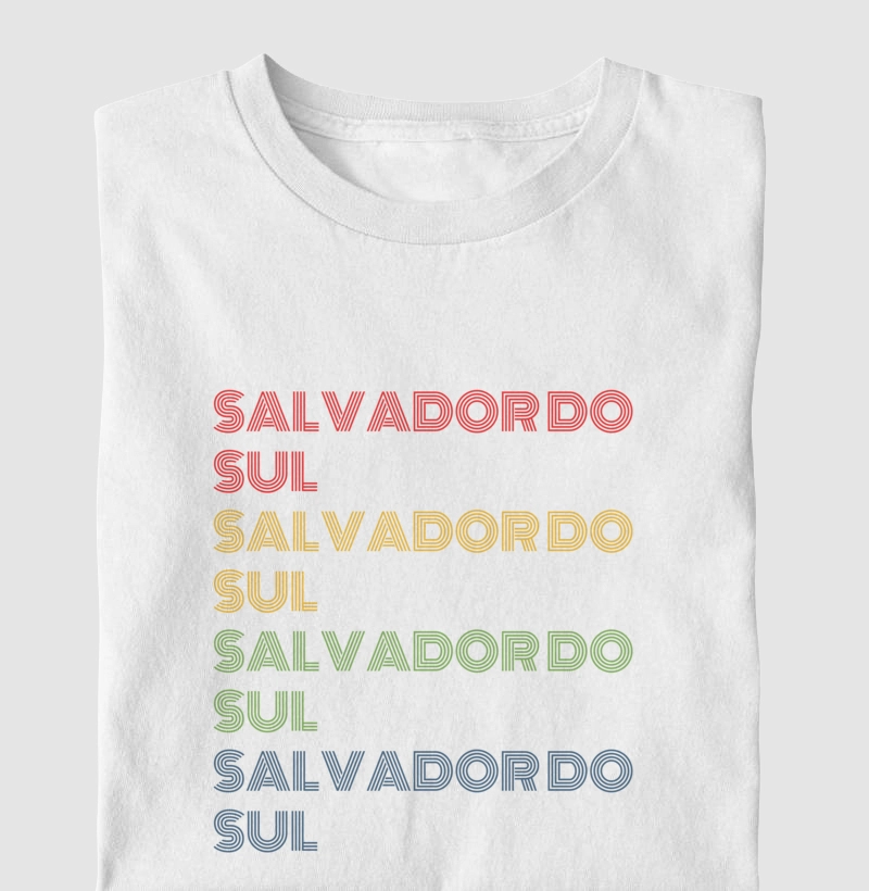 Salvador do Sul Letreiro Retrô