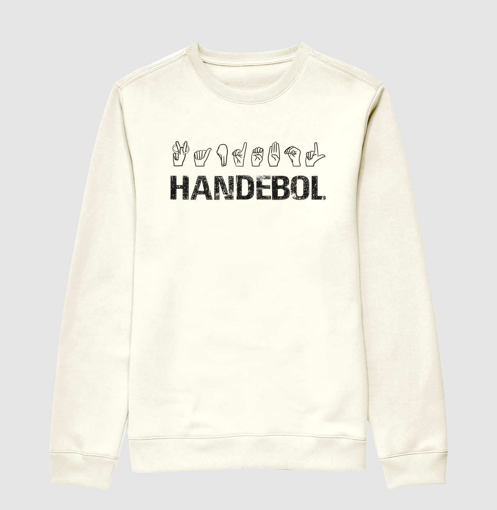 Suéter Moletom de Handebol - Handebol em Libras Masc.