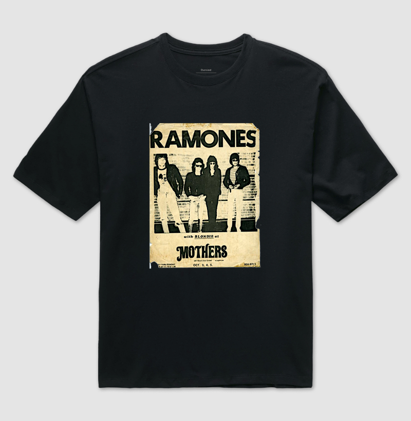 Cartaz - Ramones anos 70
