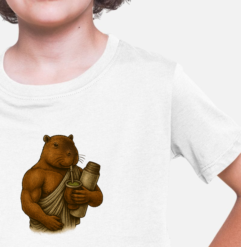 Camiseta Capincho Renascentista (infantil)
