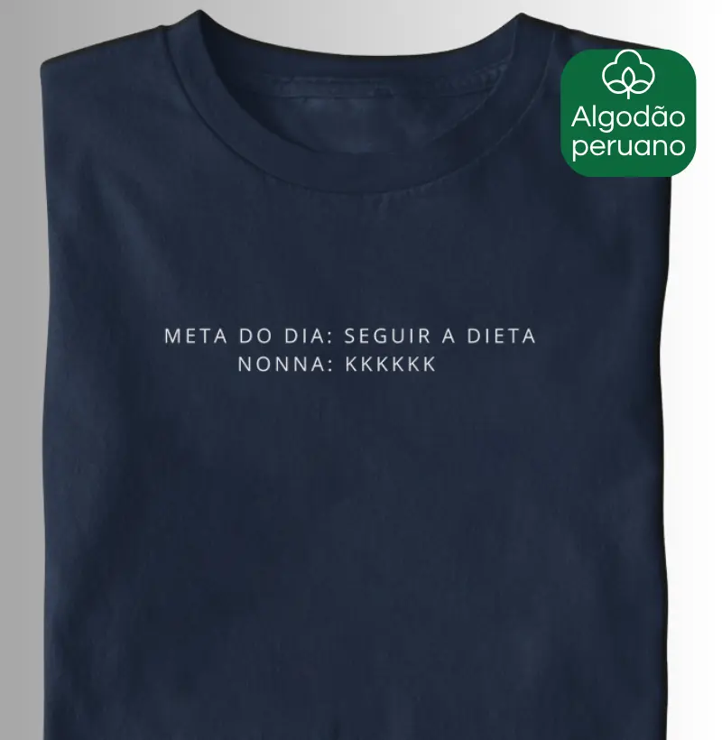 Meta do dia: Seguir a dieta