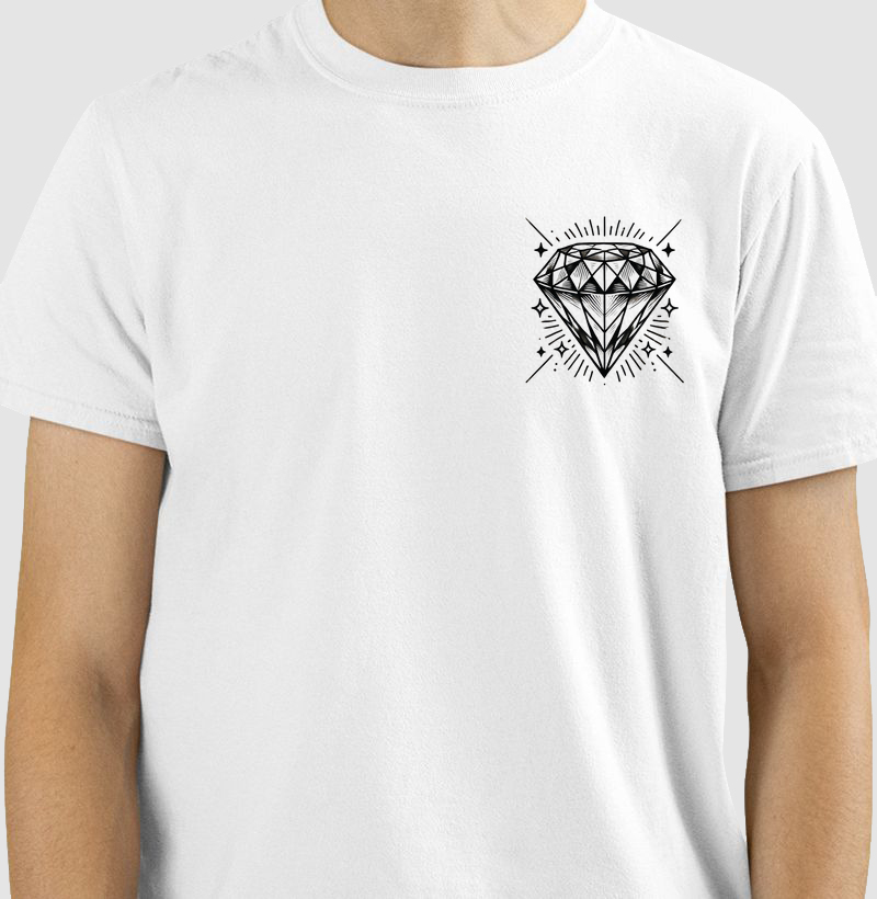 Camiseta diamante