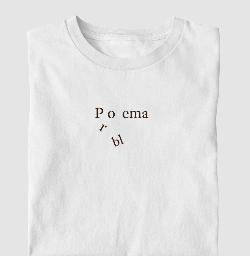 Camiseta  Poema X Problema