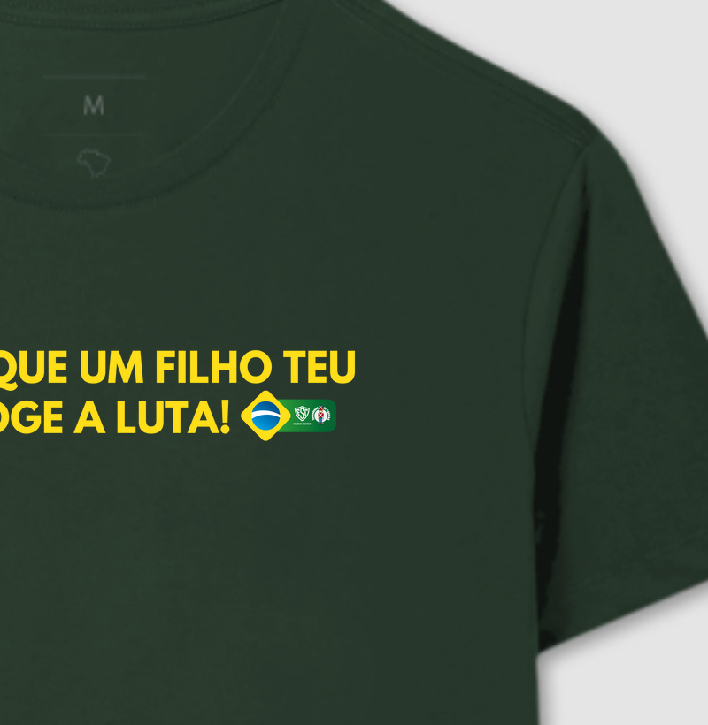 Camisa Hino do Brasil 