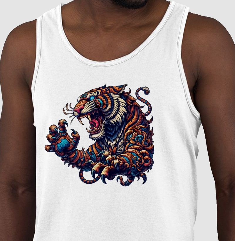 Tigre - Tribal – "A Força Selvagem em Cada Detalhe."