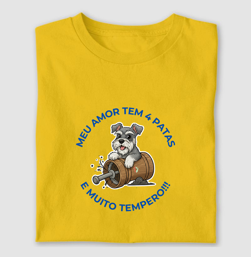 AMOR SCHNAUZER - Camiseta