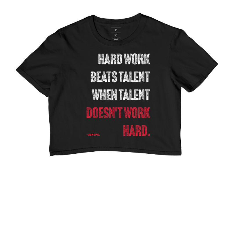 HARD WORK BEATS TALENT
