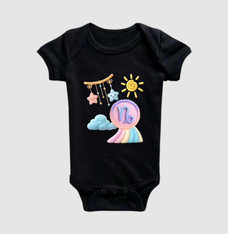 Body Bebê Capricórnio – Pequeno Sonho Forte