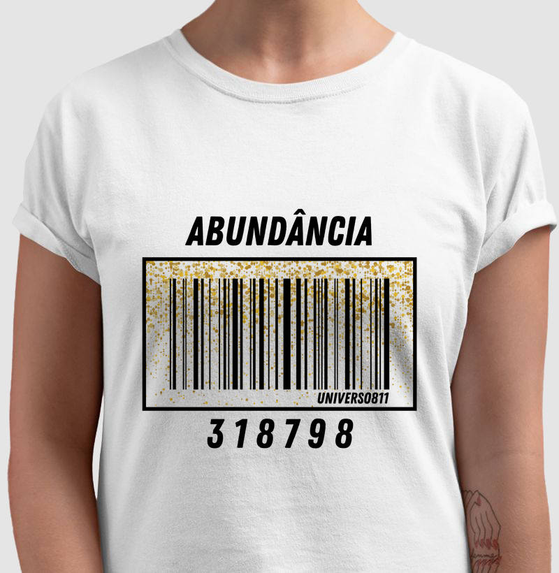 CAMISETA - ABUNDÂNCIA