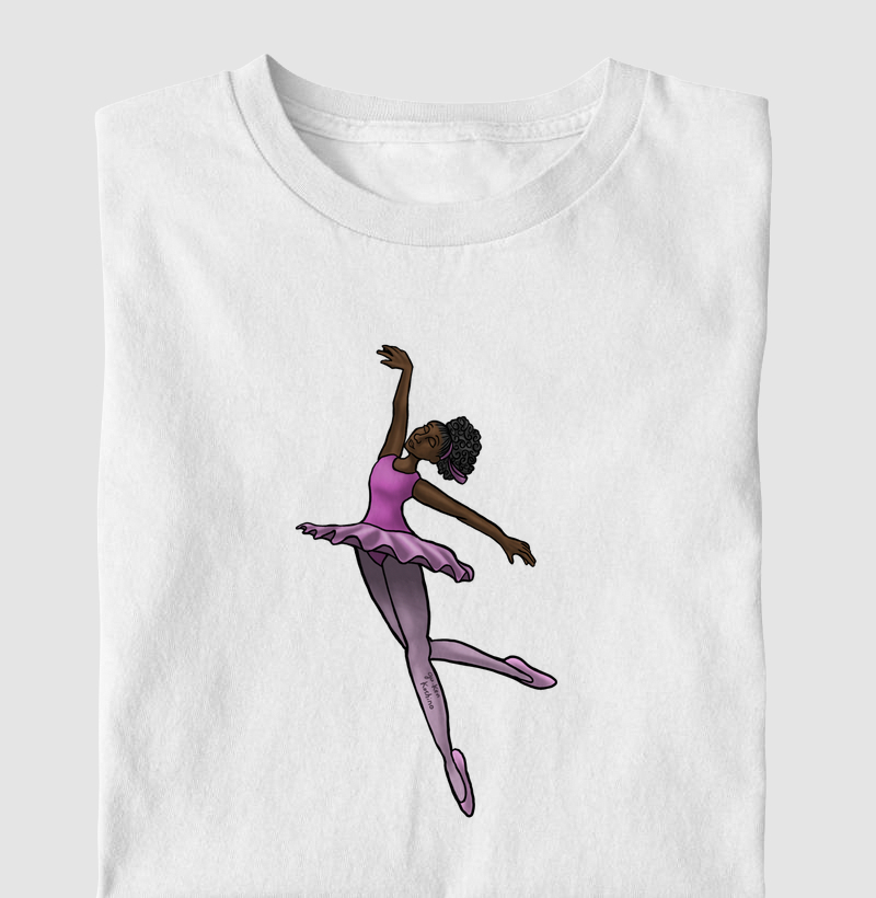 CAMISETA INFANTIL BAILARINA
