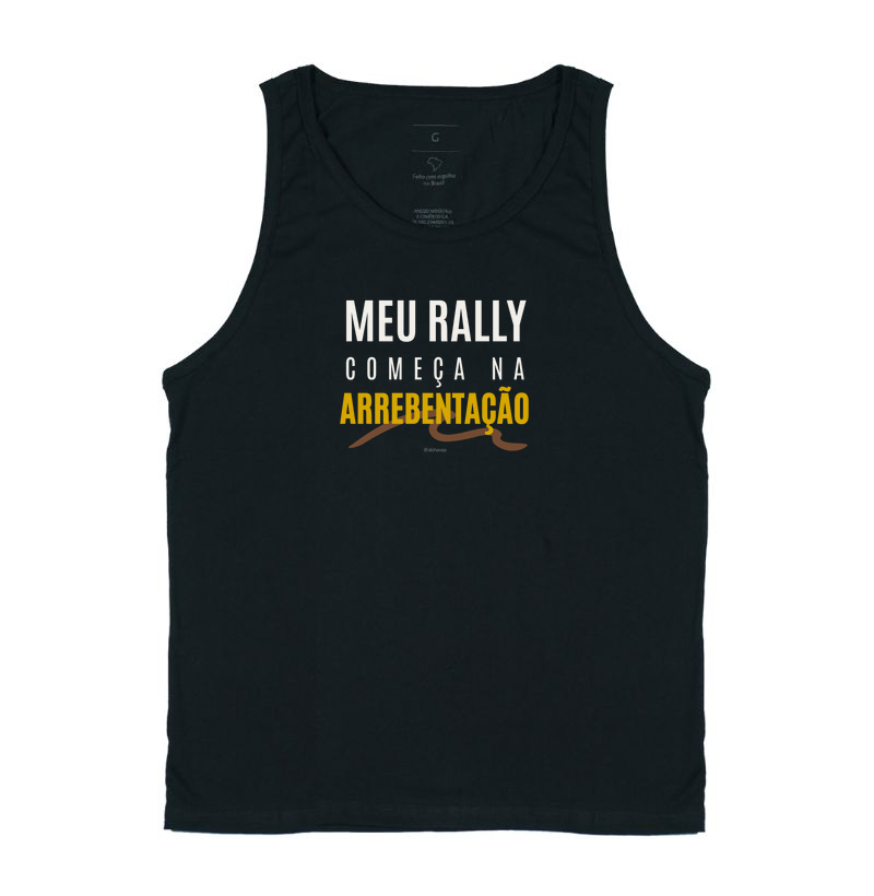 Meu rally começa na arrebentação.