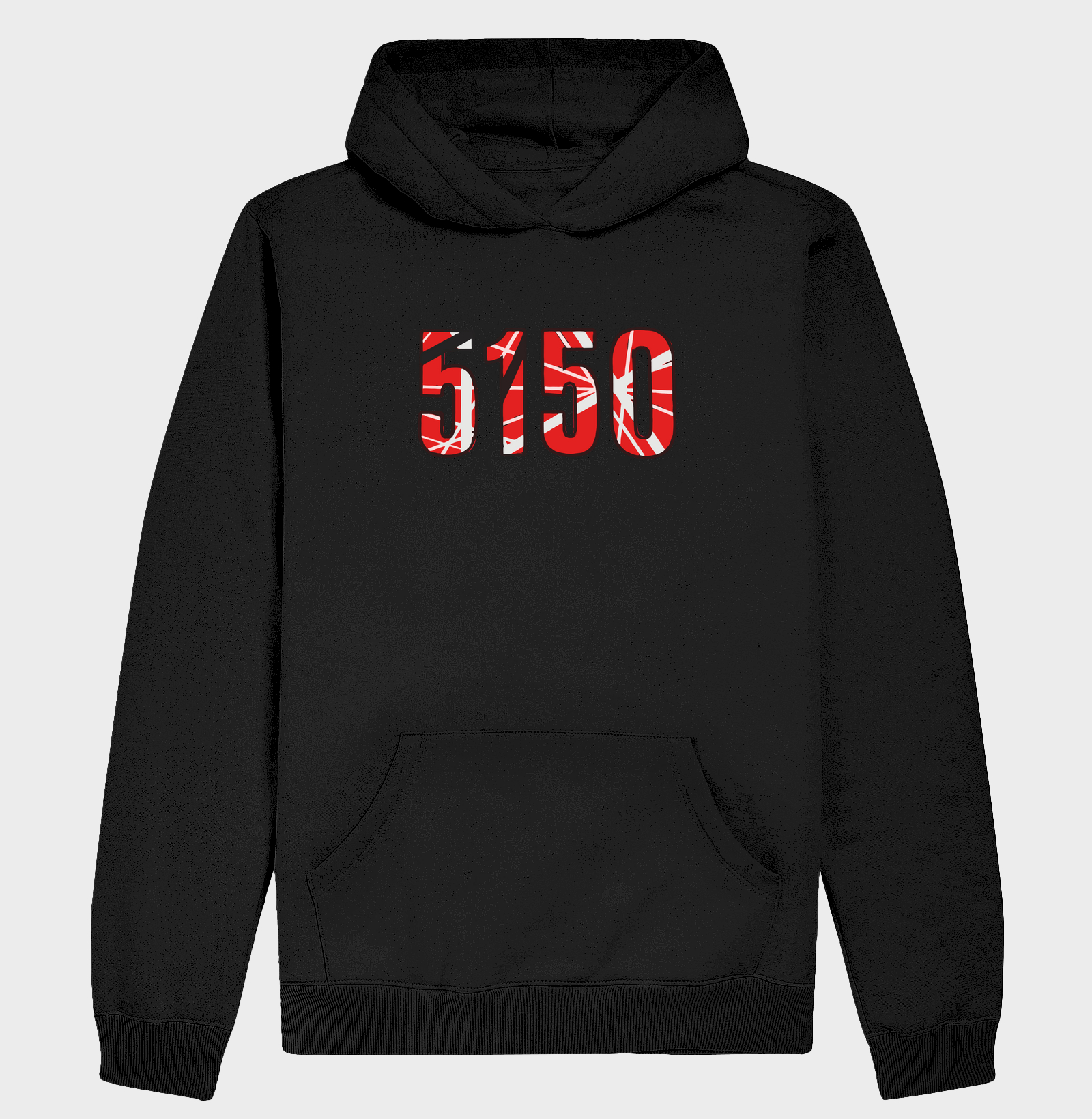 5051 - Red with Black Stripes