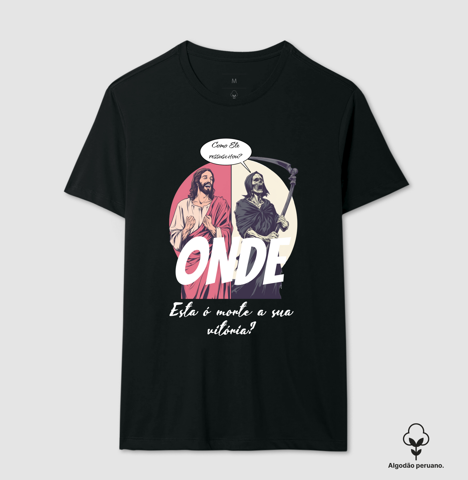 CAMISETA "VITÓRIA SOBRE A MORTE"