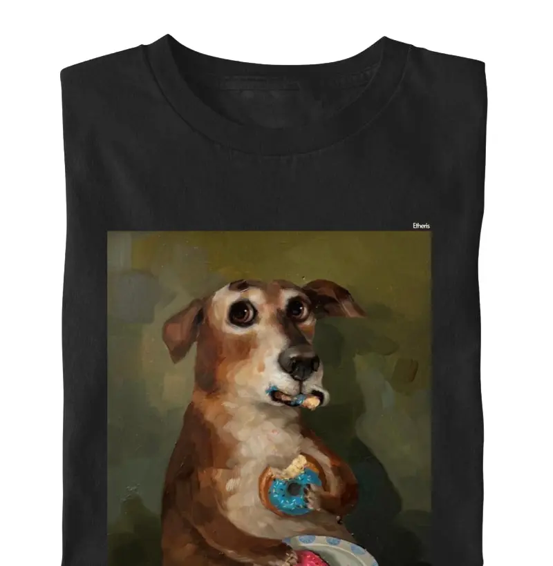 Camiseta Infantil Masculina Estampa Oops! Etheris - Preto