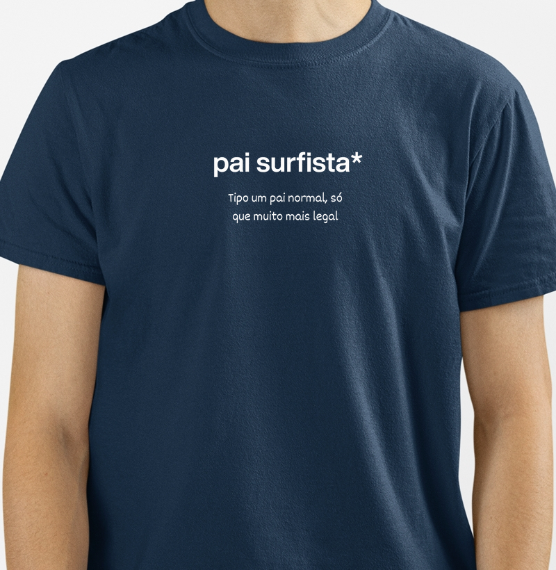 Pai surfista
