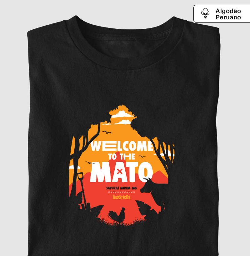 Camiseta "Pima" Welcome to the Mato
