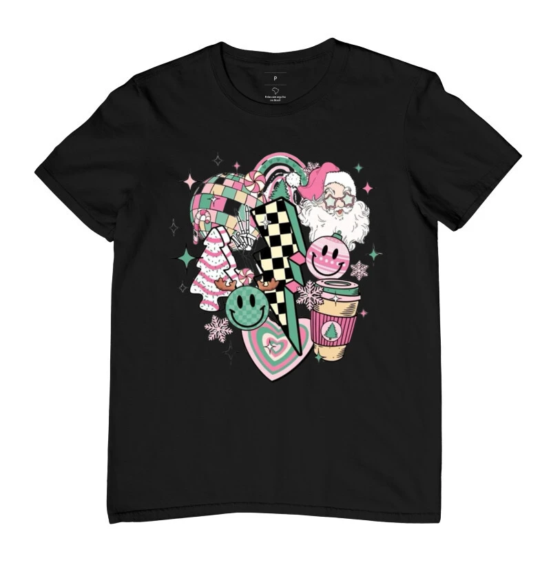 Blusa elementos natal.