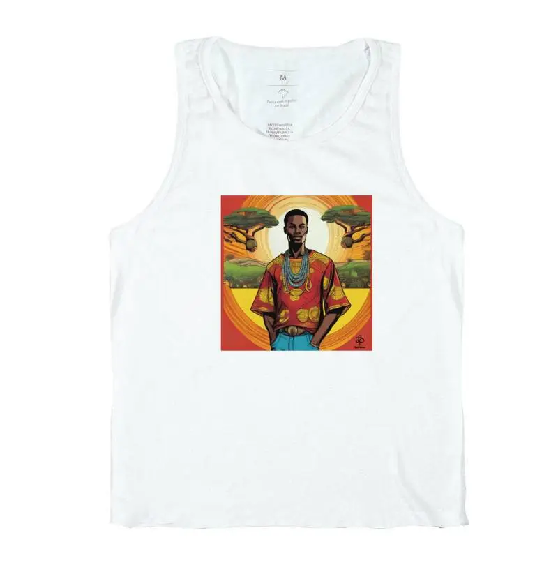 Homem - Paisagem Africana