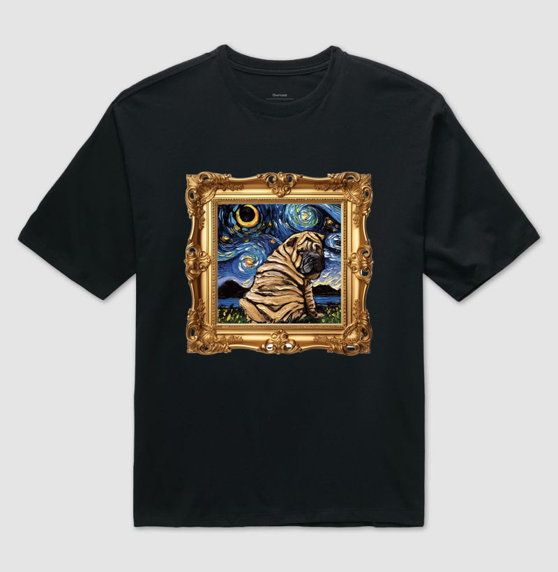 Sharpei no Quadro - Oversized