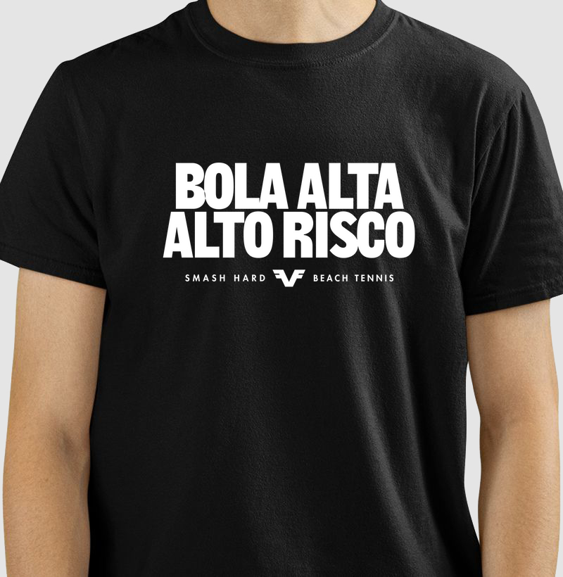 Camiseta Bola Alta, Alto Risco Beach Tennis