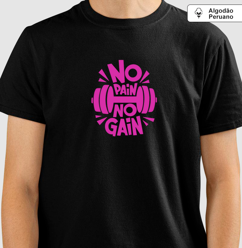 Camiseta NO PAIN NO GAIN