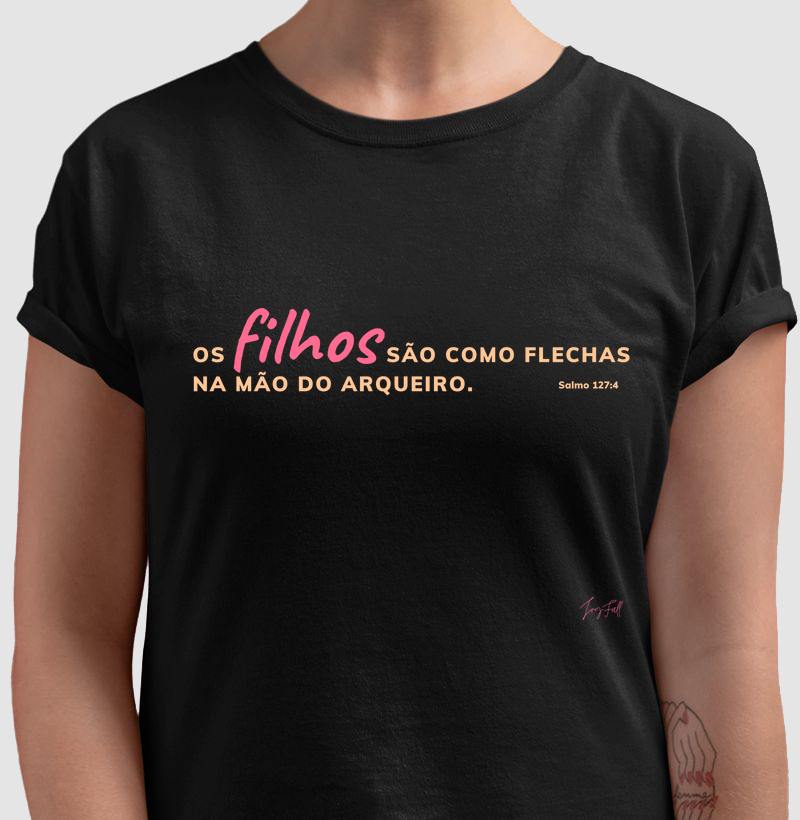 Filhos são Flechas Versículo