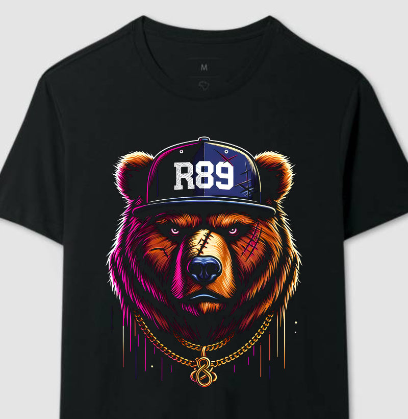 Mascote Ralph - Coleção Strong Bear - Black - 202403031847