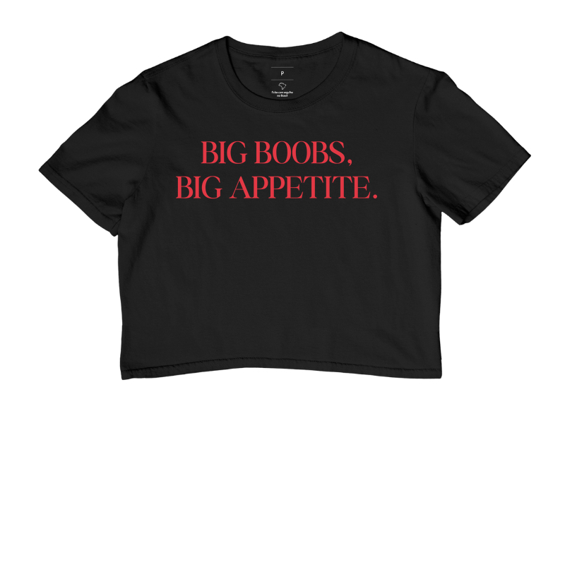 Big boobs, Big appetite.